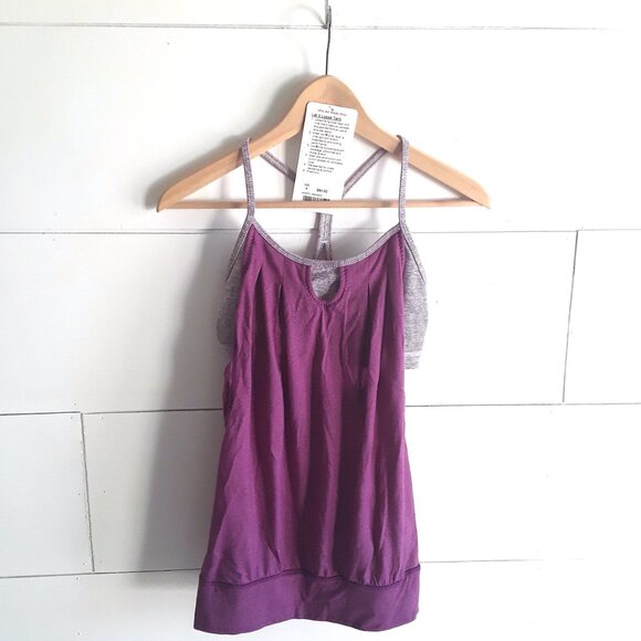 Lululemon Let it Loose tank with bra - Picture 3 of 6